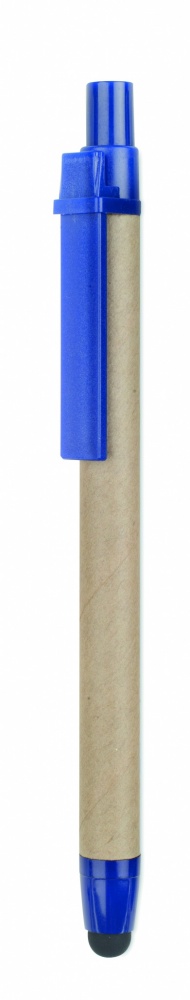 Logo trade promotional items picture of: Recycled carton stylus pen