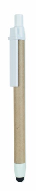 Logotrade advertising products photo of: Recycled carton stylus pen