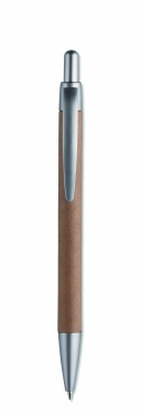 Logotrade business gift image of: Carton barrel ball pen