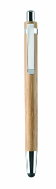 Logotrade promotional products photo of: Bamboo pen and pencil set