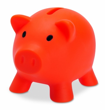 Logo trade promotional merchandise image of: Piggy bank