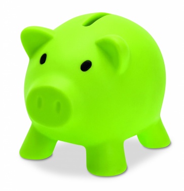 Logo trade promotional giveaways picture of: Piggy bank