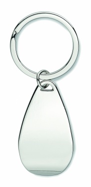 Logotrade promotional products photo of: Bottle opener key ring Tornio