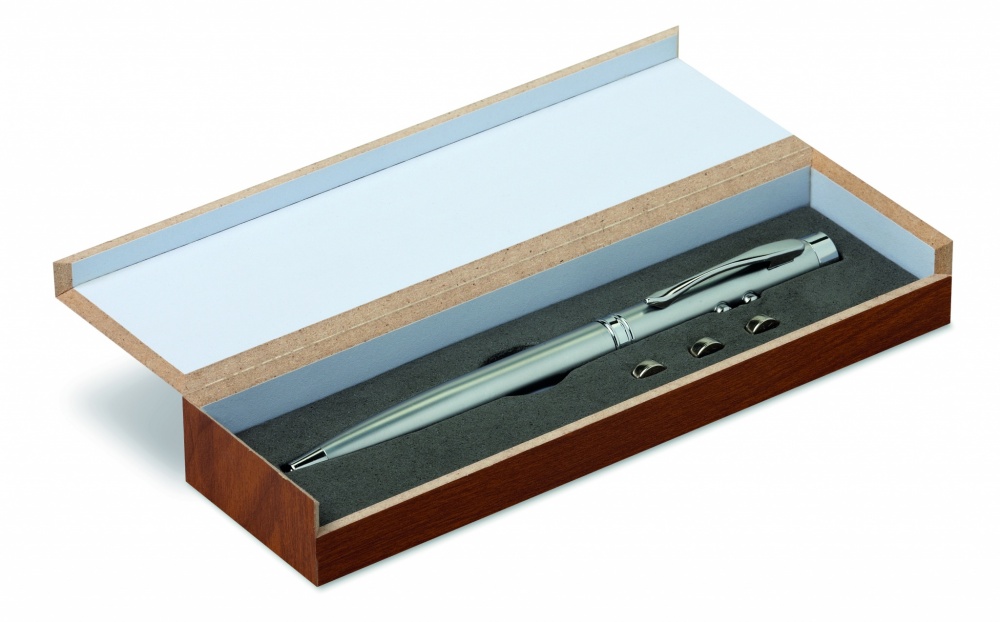 Logotrade promotional products photo of: Laser pointer in wooden box