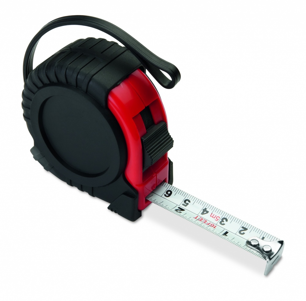 Logo trade promotional products image of: Measuring tape 5m