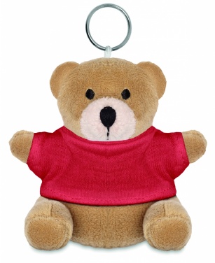 Logotrade promotional giveaways photo of: Teddy bear key ring FINLAND