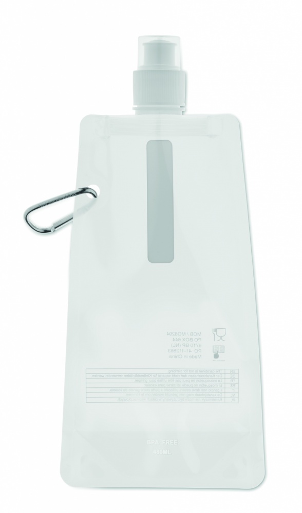 Logotrade promotional product picture of: Foldable water bottle