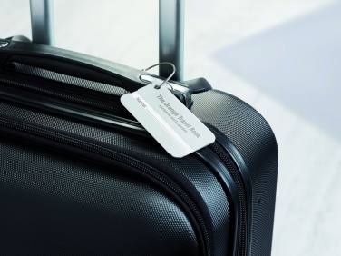 Logotrade business gift image of: Aluminium luggage tag
