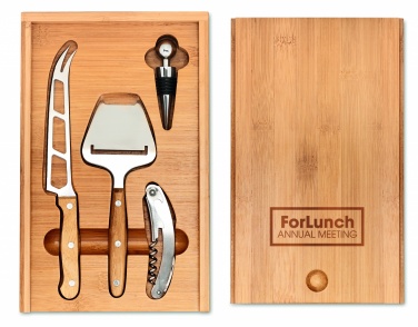Logotrade promotional items photo of: Cheese and wine set