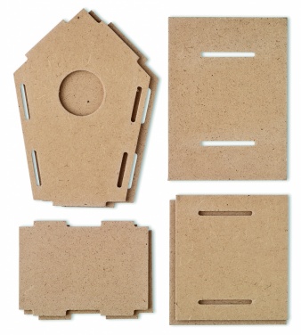 Logo trade promotional gift photo of: Wooden bird house