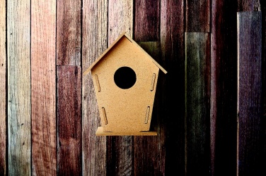 Logotrade promotional products photo of: Wooden bird house
