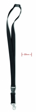 Logotrade promotional merchandise photo of: Lanyard hook and buckle 20 mm