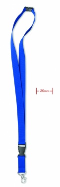 Logo trade promotional items image of: Lanyard hook and buckle 20 mm