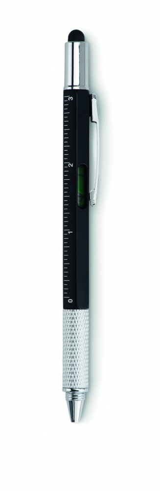 Logotrade corporate gifts photo of: Spirit level pen with ruler
