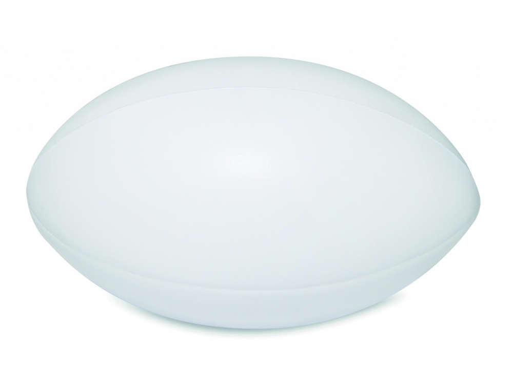 Logo trade advertising products image of: Anti-stress PU rugby ball