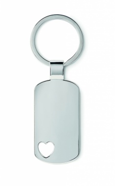 Logo trade corporate gift photo of: Key ring with heart detail Jūrmala
