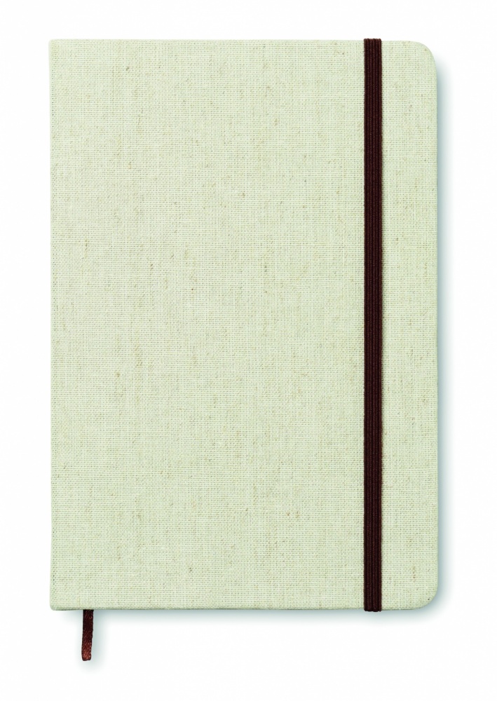 Logo trade promotional gifts picture of: A5 canvas notebook