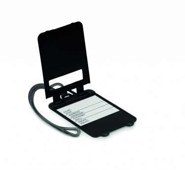 Logotrade corporate gift picture of: Luggage tags plastic