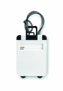 Logotrade promotional giveaway picture of: Luggage tags plastic