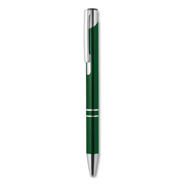 Logotrade promotional product picture of: Push button aluminium pen BERN