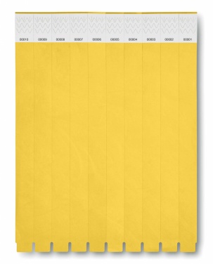 Logotrade promotional merchandise picture of: One sheet of 10 wristbands