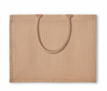Logo trade promotional gifts picture of: Jute shopping bag