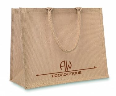 Logo trade corporate gifts picture of: Jute shopping bag