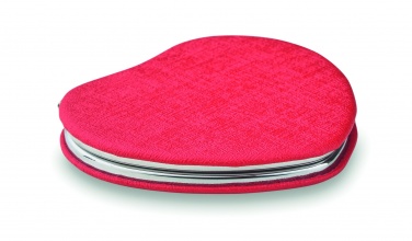Logo trade promotional gift photo of: Heart PU mirror