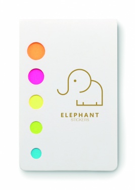 Logotrade promotional merchandise picture of: Page markers pad