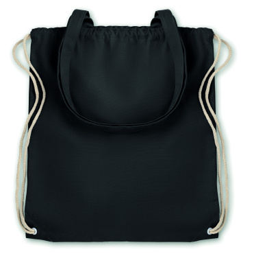 Logo trade promotional giveaways image of: 220gr/m² canvas 2 function bag