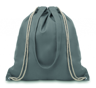 Logo trade business gifts image of: 220gr/m² canvas 2 function bag