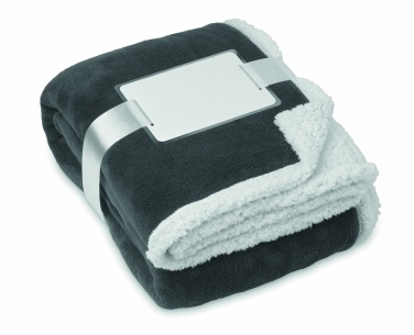 Logotrade promotional giveaway image of: Blanket coral fleece/ sherpa