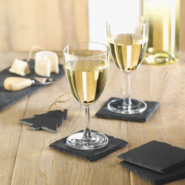 Logotrade corporate gift image of: Slate coasters with EVA bottom