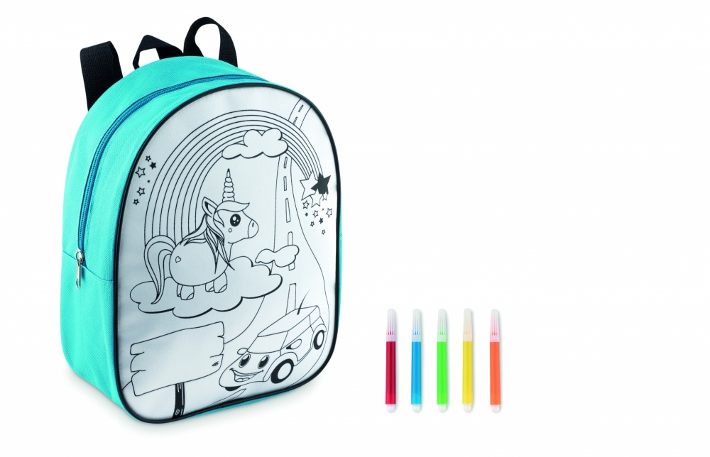 Logotrade corporate gifts photo of: Backpack with 5 markers