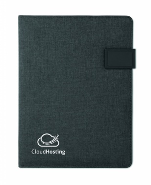 Logotrade promotional giveaways photo of: A4 folder with power bank