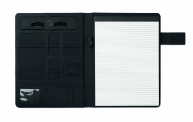 Logotrade promotional giveaway image of: A4 folder with power bank