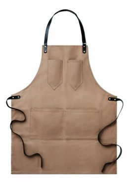 Logo trade promotional giveaways picture of: Apron in leather