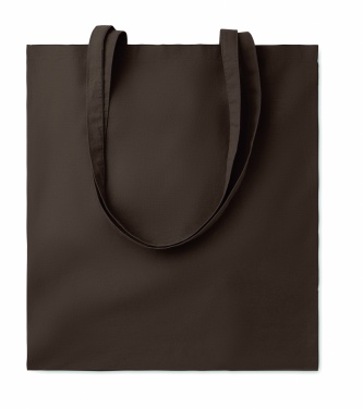 Logo trade promotional giveaways picture of: 140 gr/m² cotton shopping bag