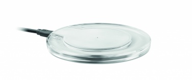 Logotrade business gift image of: Round wireless charging pad 5W