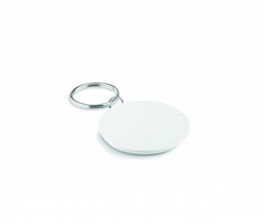 Logo trade promotional merchandise photo of: Small pin button key ring Tukums