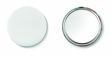 Logotrade promotional giveaway picture of: Mirror button metal
