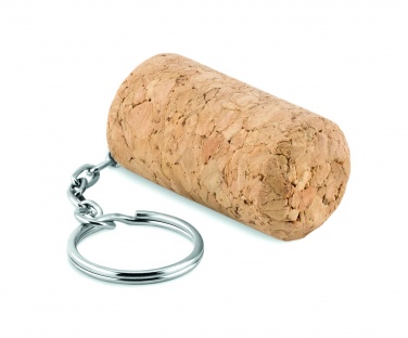 Logotrade promotional product picture of: Wine cork key ring Sigulda