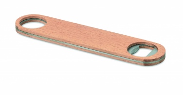 Logotrade advertising product picture of: Wooden bottle opener