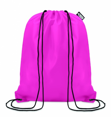 Logo trade promotional merchandise image of: 190T RPET drawstring bag