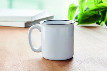 Logo trade promotional gift photo of: Sublimation ceramic mug 240ml