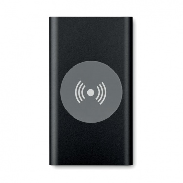 Logo trade corporate gifts image of: Wireless Power bank 4000mAh
