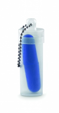 Logo trade promotional items image of: Earplug set in plastic tube