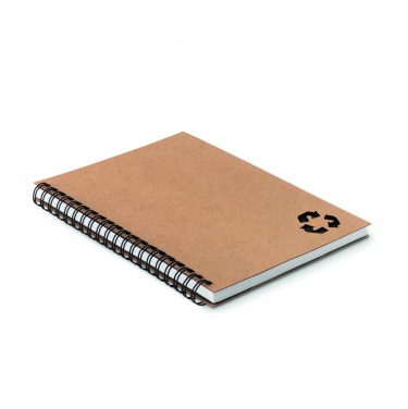 Logo trade promotional merchandise image of: Mineral paper notebook 70 line