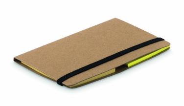 Logo trade promotional merchandise image of: Card holder with memo set