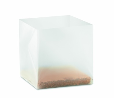 Logo trade promotional merchandise photo of: Compost with seeds "BASIL"